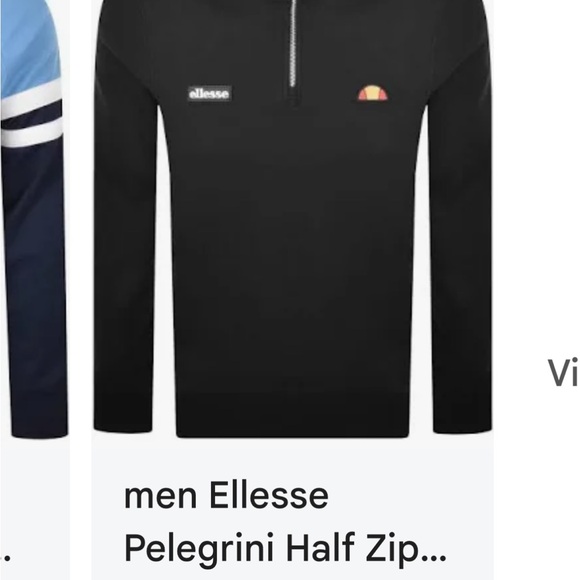 Ellesse Black Logo Pullover - Picture 7 of 7